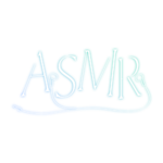 イヤホンのASMR 配信ロゴ素材｜無料・色変更OK｜ずかしのず カラーバリエーション 8