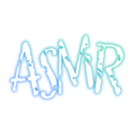 ざらざらしてるASMR 配信ロゴ素材｜無料・色変更OK｜ずかしのず カラーバリエーション 8