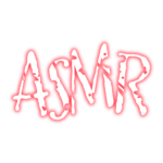 ざらざらしてるASMR 配信ロゴ素材｜無料・色変更OK｜ずかしのず カラーバリエーション 19