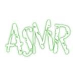 ざらざらしてるASMR 配信ロゴ素材｜無料・色変更OK｜ずかしのず カラーバリエーション 21