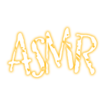 ざらざらしてるASMR 配信ロゴ素材｜無料・色変更OK｜ずかしのず カラーバリエーション 22