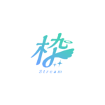 天使の歌枠配信ロゴ素材｜無料・色変更OK｜ずかしのず カラーバリエーション 54