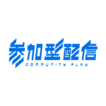 サイバーな参加型配信ロゴ素材｜無料・色変更OK｜ずかしのず  カラーバリエーション 15