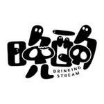 オバケの晩酌ハロウィーン配信素材｜無料・色変更OK カラーバリエーション 18