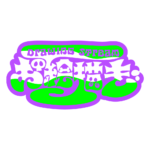 オバケのお絵描きハロウィーン配信素材｜無料・色変更OK  カラーバリエーション 3
